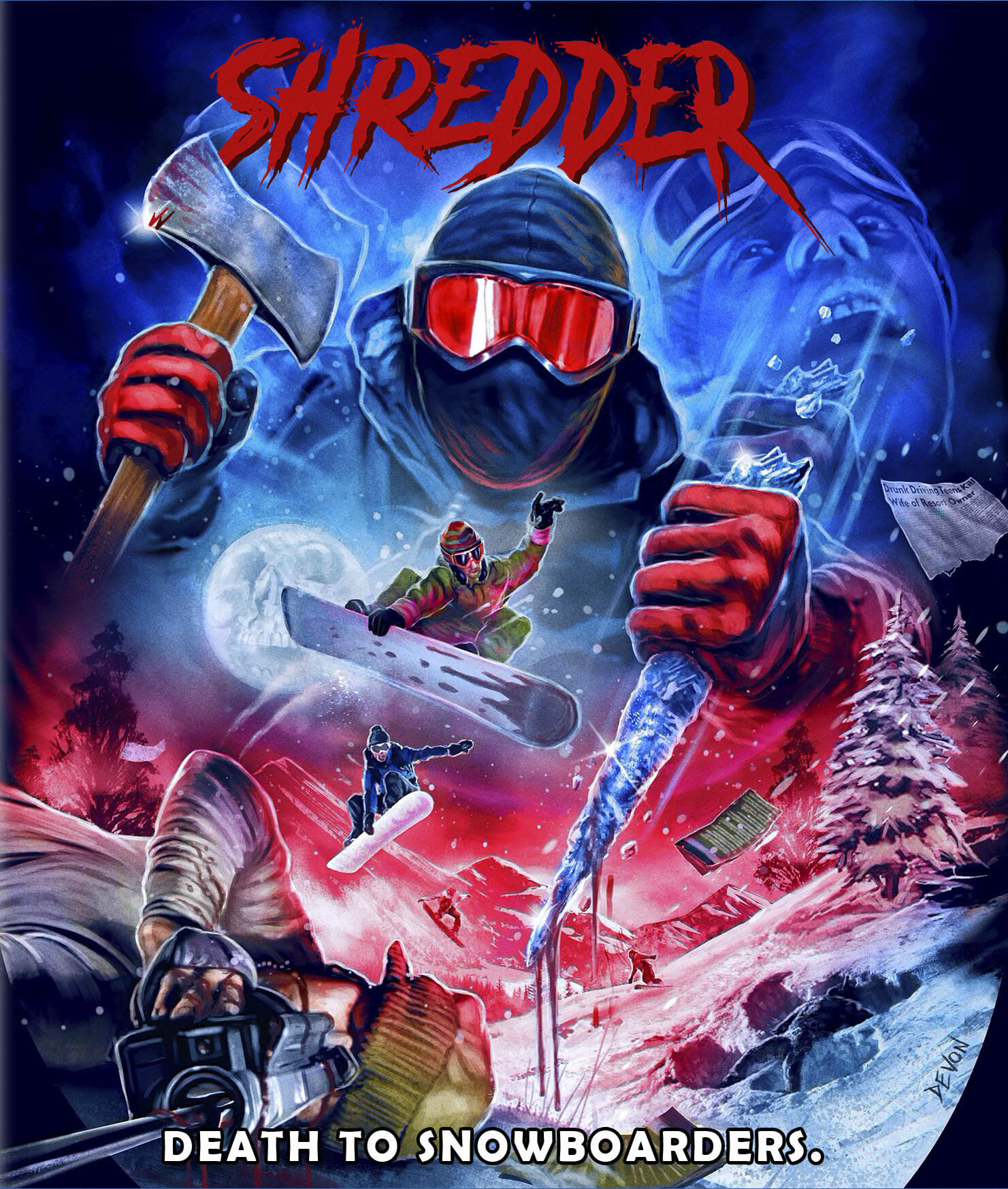 Shredder (Scorpion Releasing) (Blu-Ray)