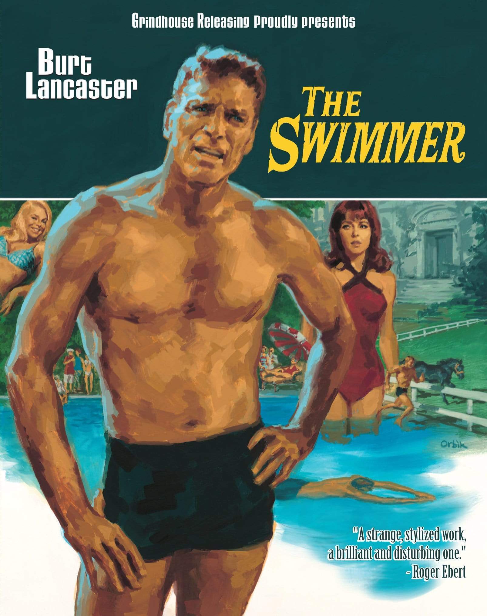 The Swimmer (3 Disc LE Slipcover Grindhouse Releasing) (Blu-Ray)