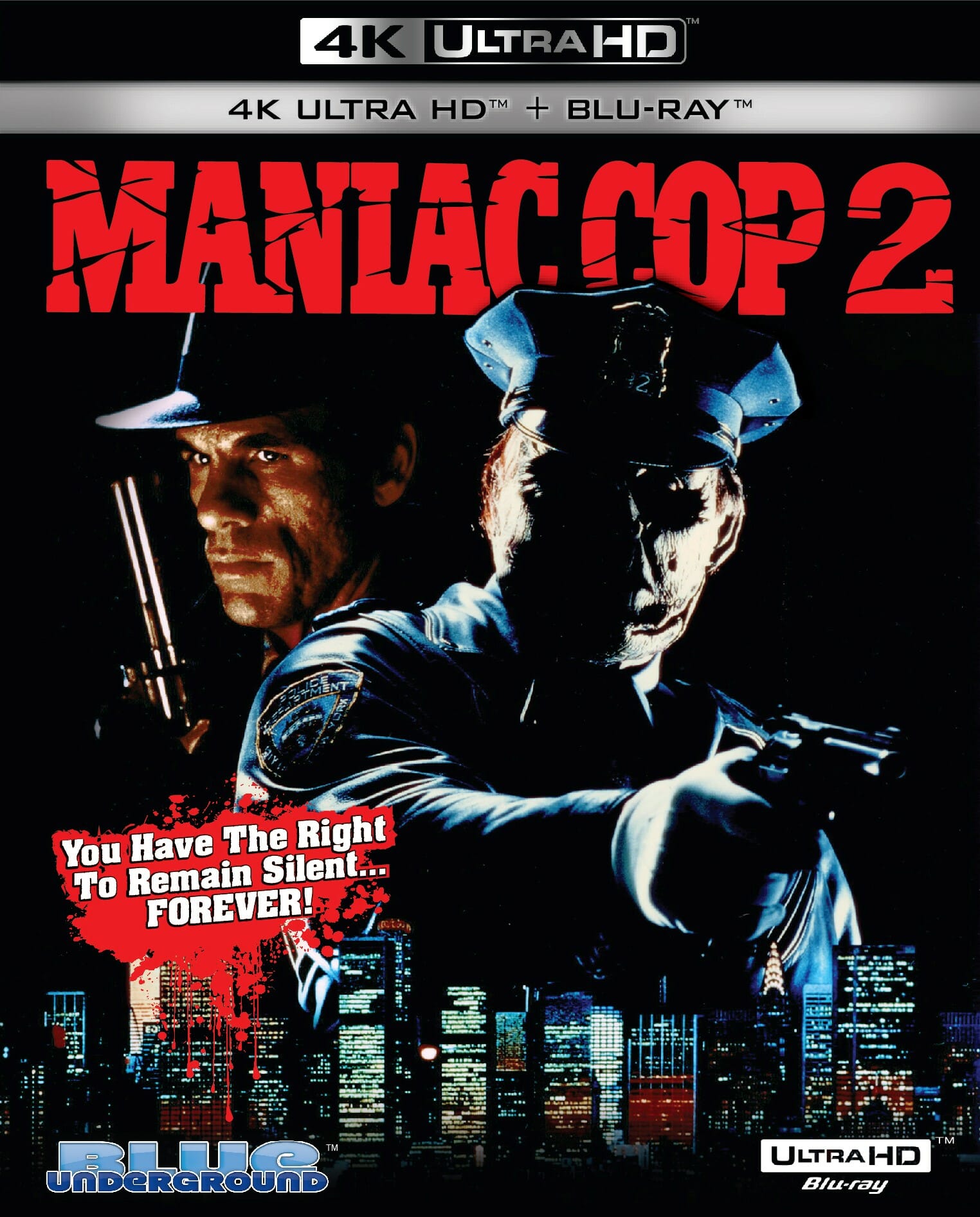 Maniac Cop 2 (Blue Underground) (4k UHD / Blu-Ray All Region)