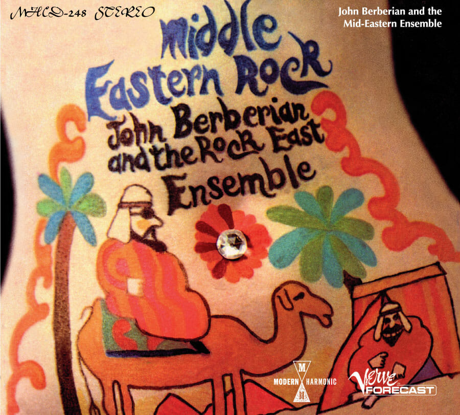 John Berberian & Mid East Ensemble - Middle Eastern Rock (Modern Harmonics) (Audio CD)