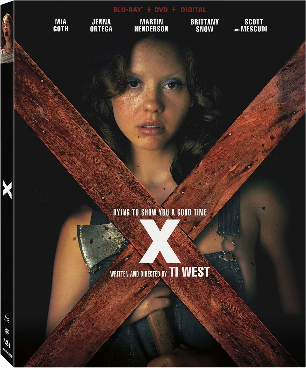 X (Ti West) (DVD / Blu-Ray Combo)