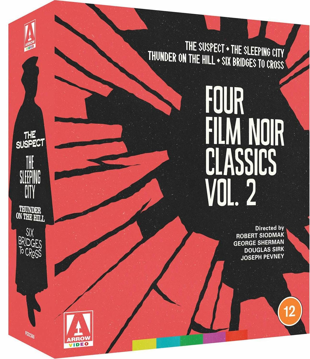 V2 Four Film Noir Classics (LE Arrow UK) (Blu-Region Region B)